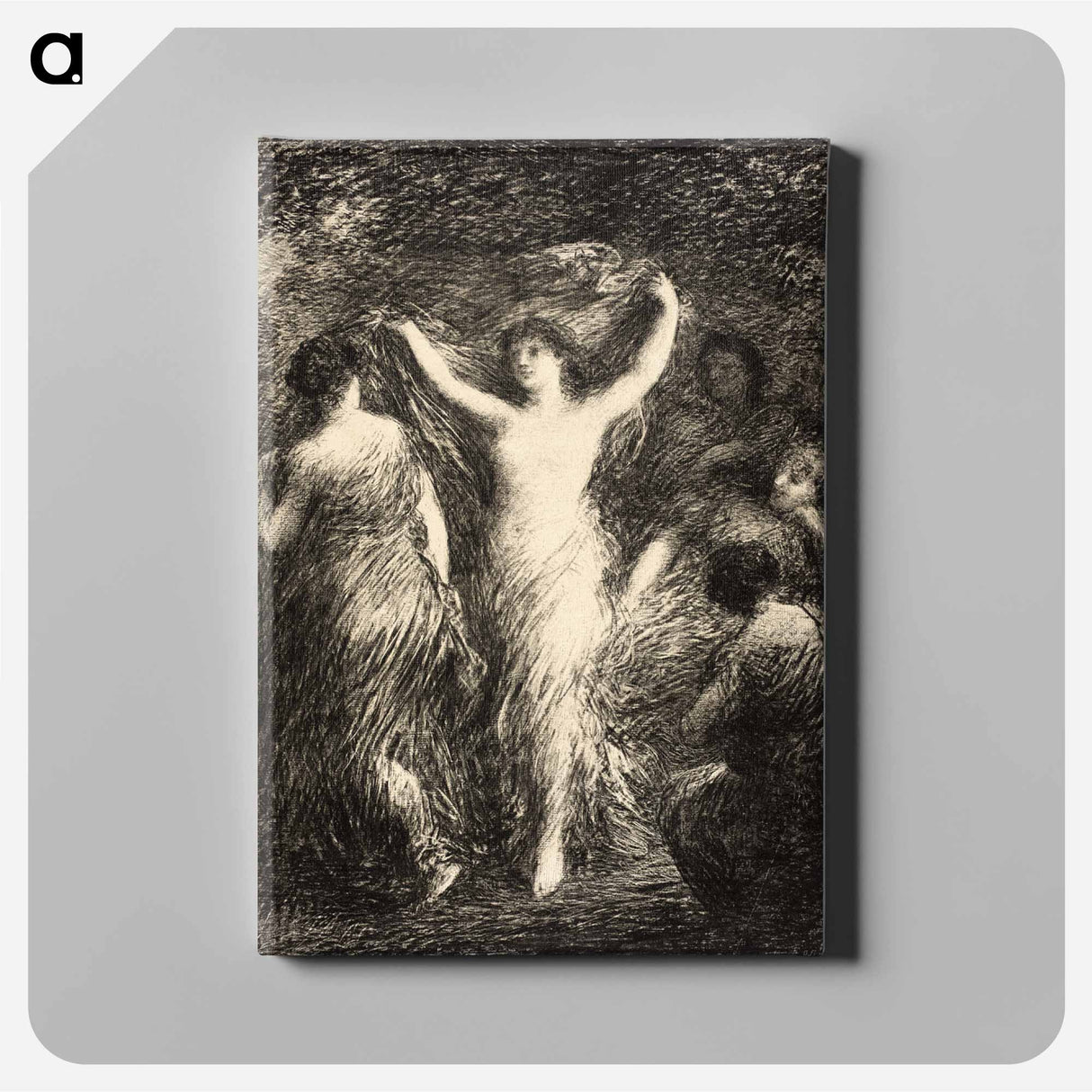 Dancers - アンリ ファンタン ラトゥール Canvas.