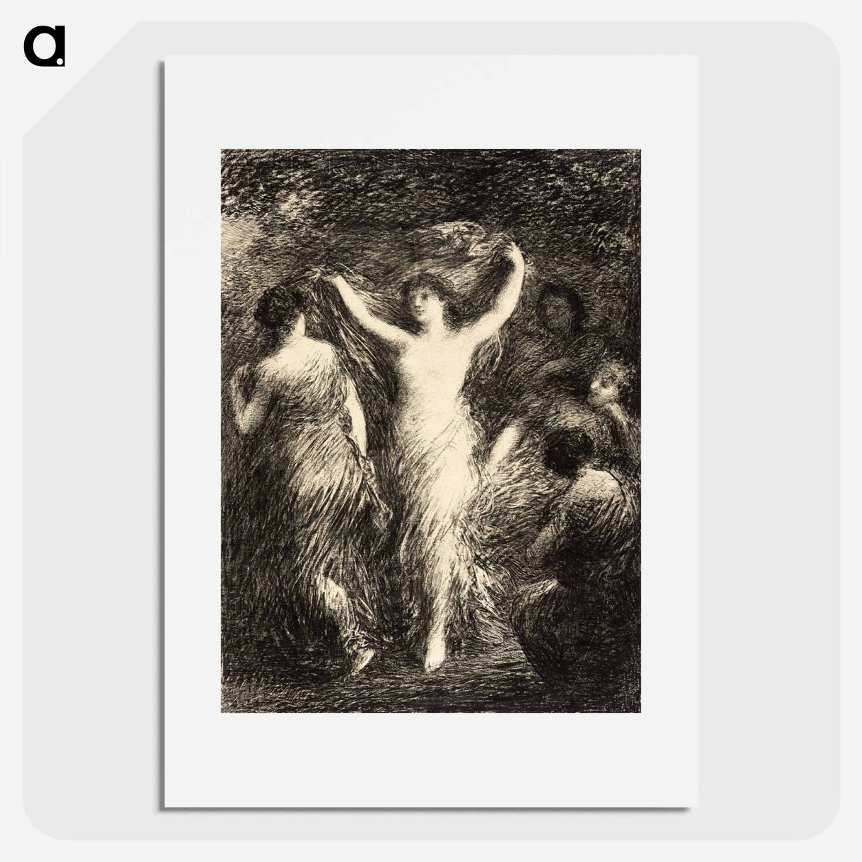 Dancers - アンリ ファンタン ラトゥール Poster.