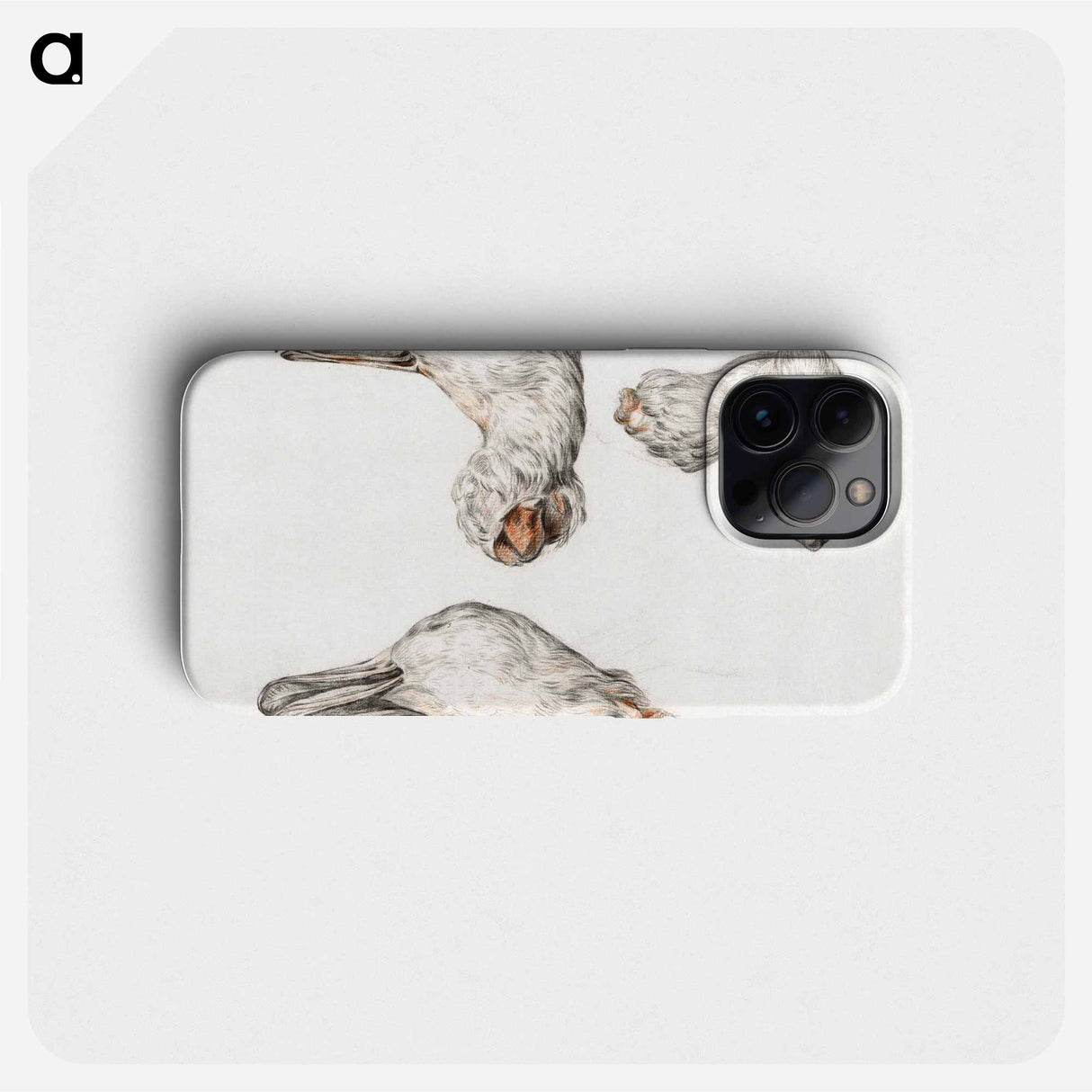 Severed head of ducks - ジャン ベルナール Phone Case.