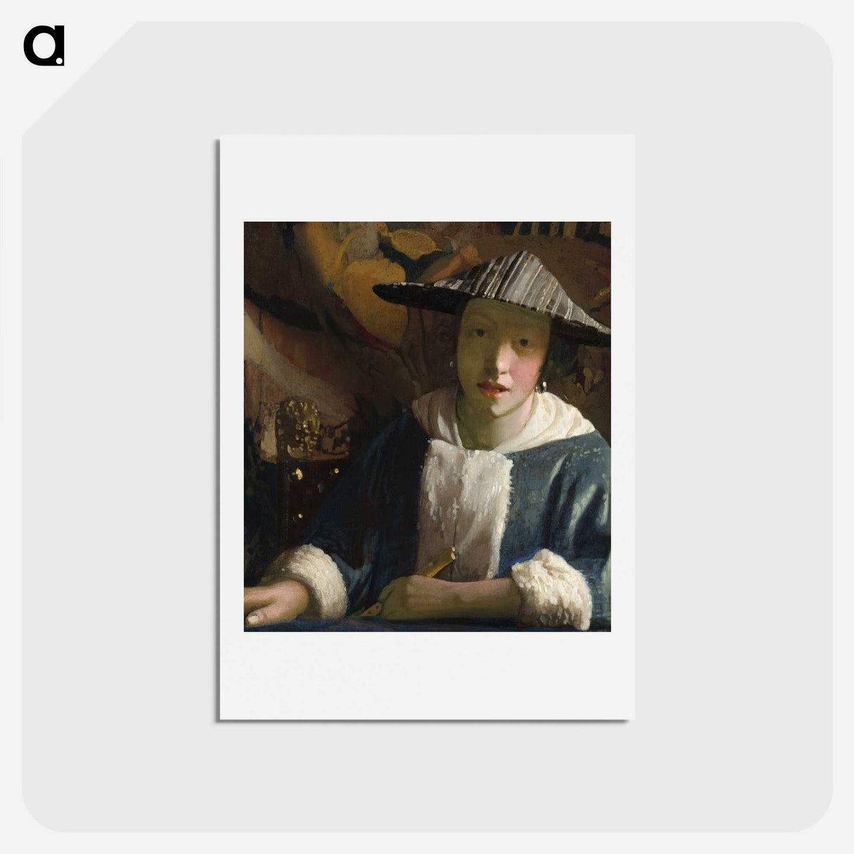 1-33_Johannes-Vermeer_hagaki