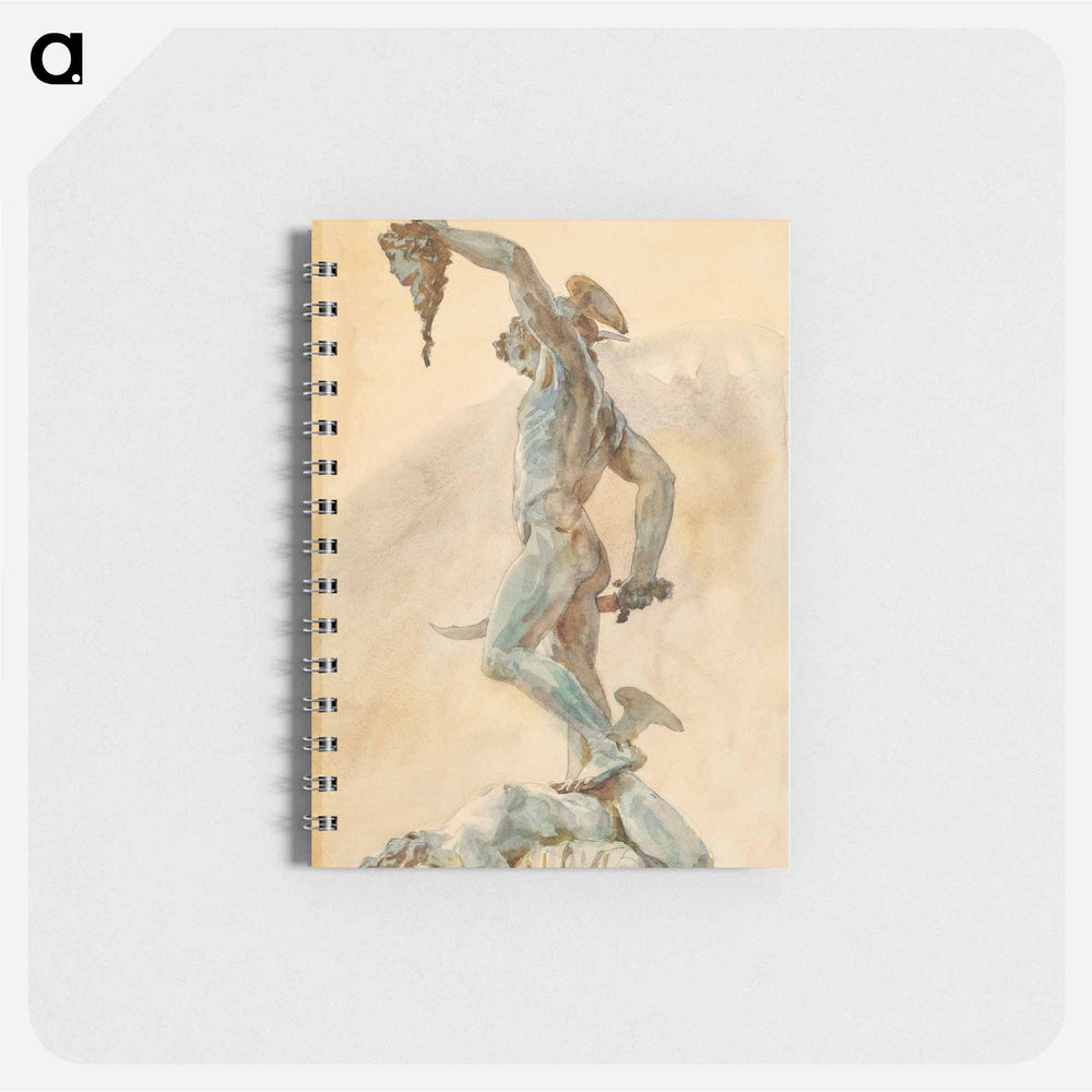 Sketch of Cellini's "Perseus" - ジョン シンガー サージェント Memo.