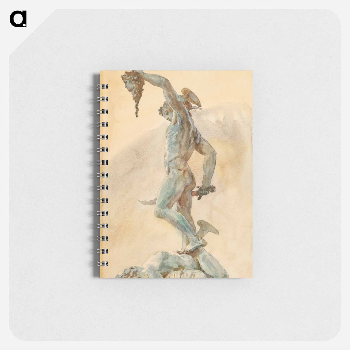 Sketch of Cellini's "Perseus" - ジョン シンガー サージェント Memo.