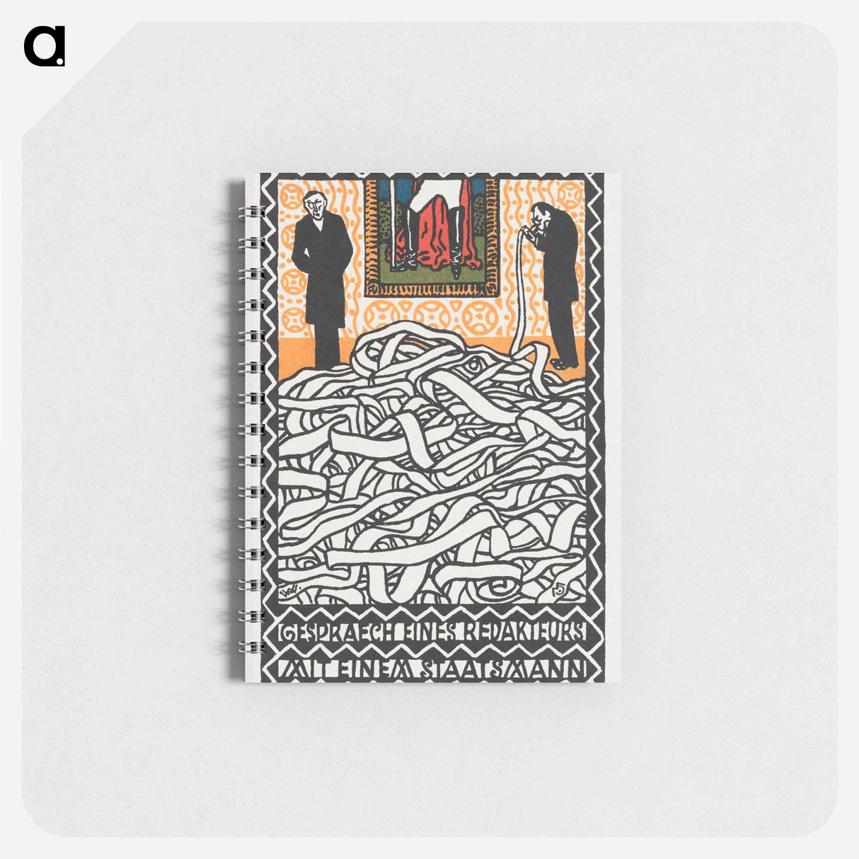 Gespräch eines Redakheurs mit einem Staatsmann - モリツ ユング Memo.