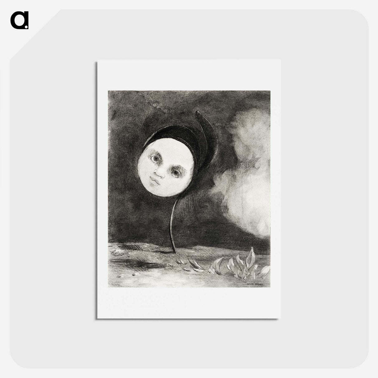1-33_Odilon-Redon_hagaki