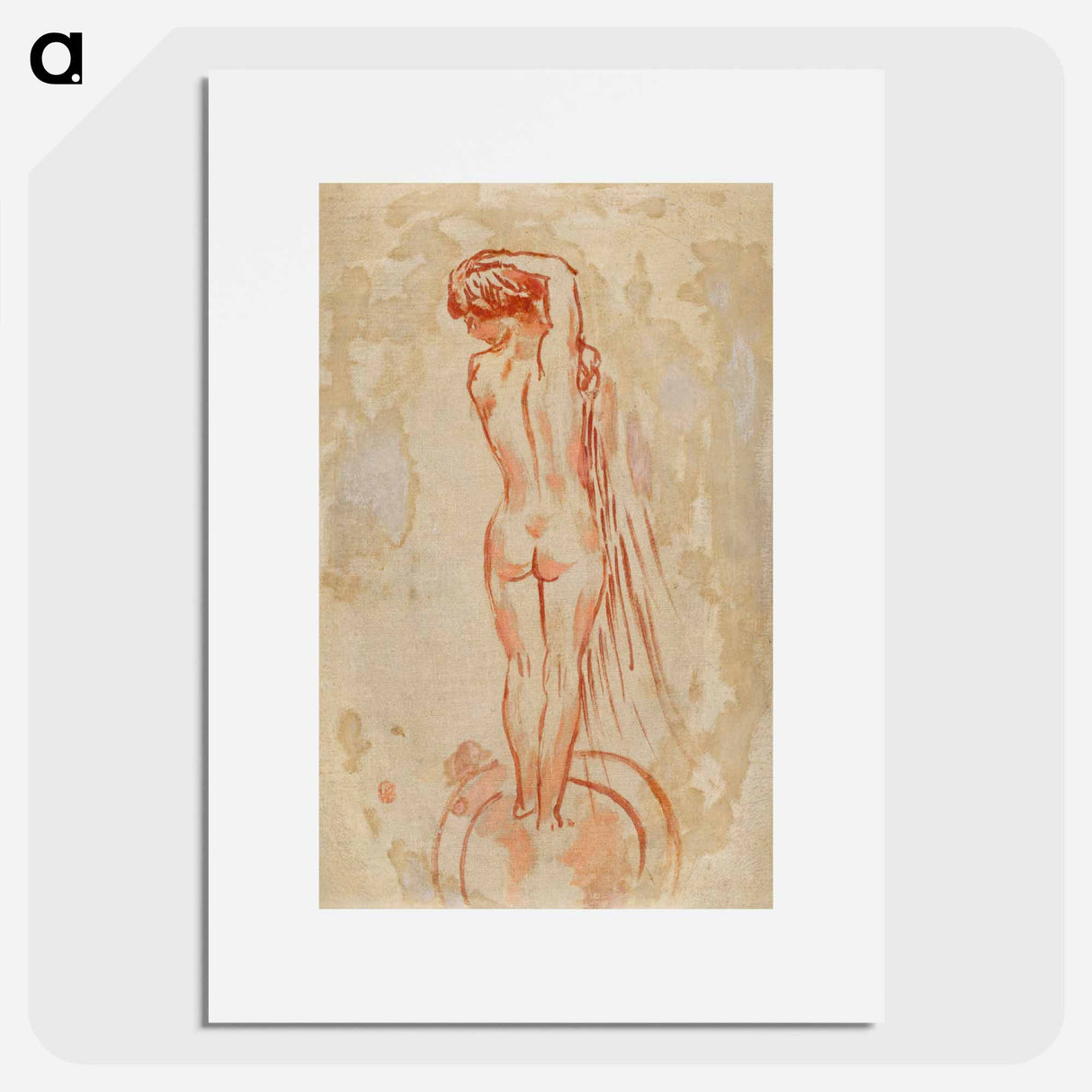 アートポスター-Back Nude
- ピエール ボナール Poster.