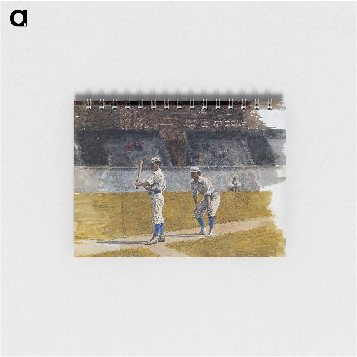 アートメモ帳-Baseball Players Practicing - トーマス エイキンズ Memo.
