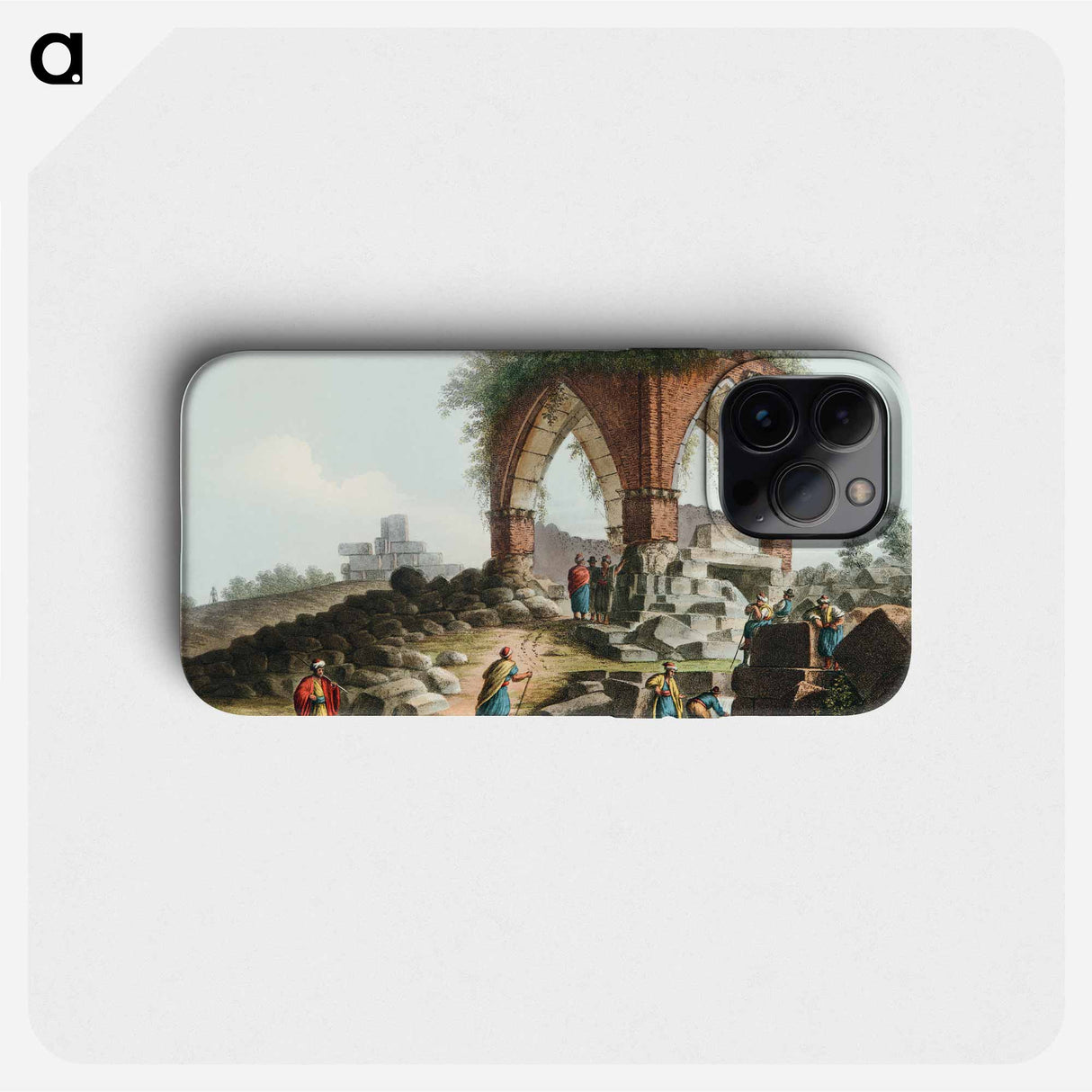 Fountain of Serpents - View of the Ottoman Empire Phone Case.