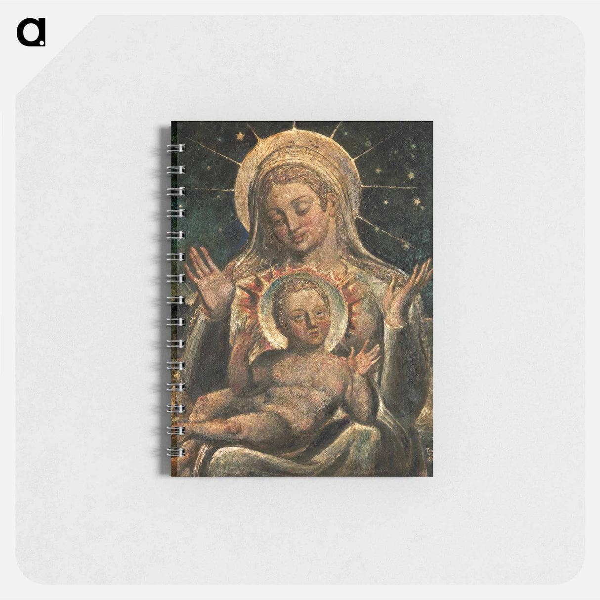 Virgin and Child - ウィリアム ブレイク Memo.