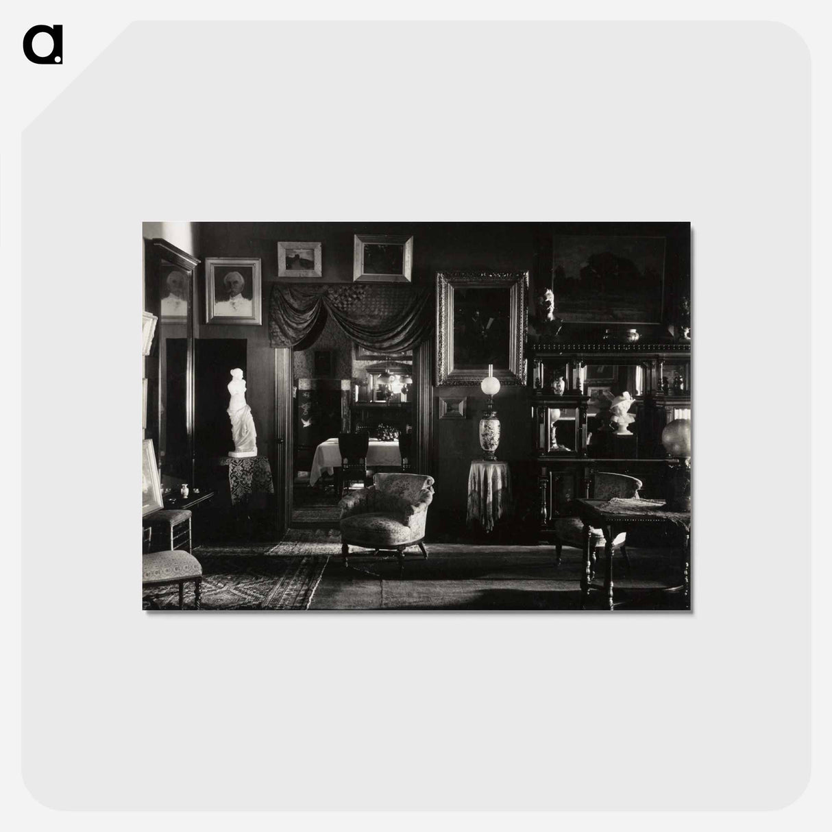 アートポストカード-Lake George, Oaklawn - アルフレッド スティーグリッツ Postcard.