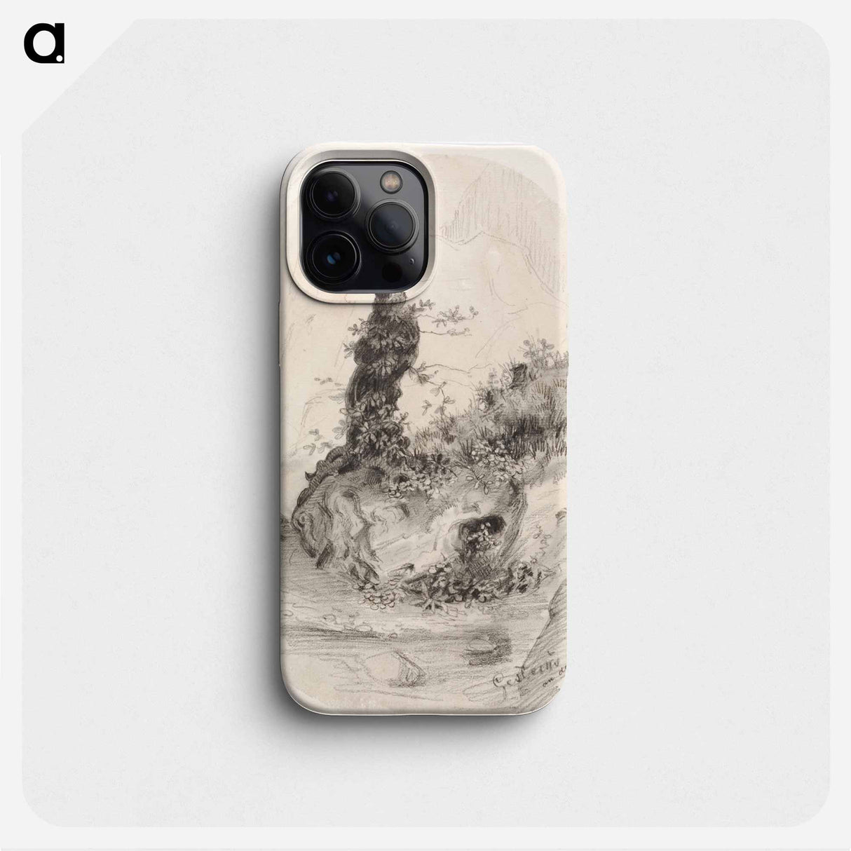 Landscape study - アンダース エクマン Phone Case.