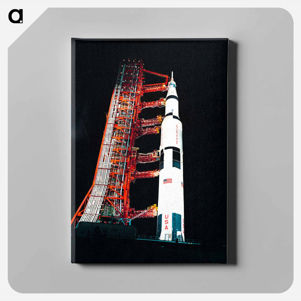 Apollo 13 - Apollo Moon Landing Canvas.