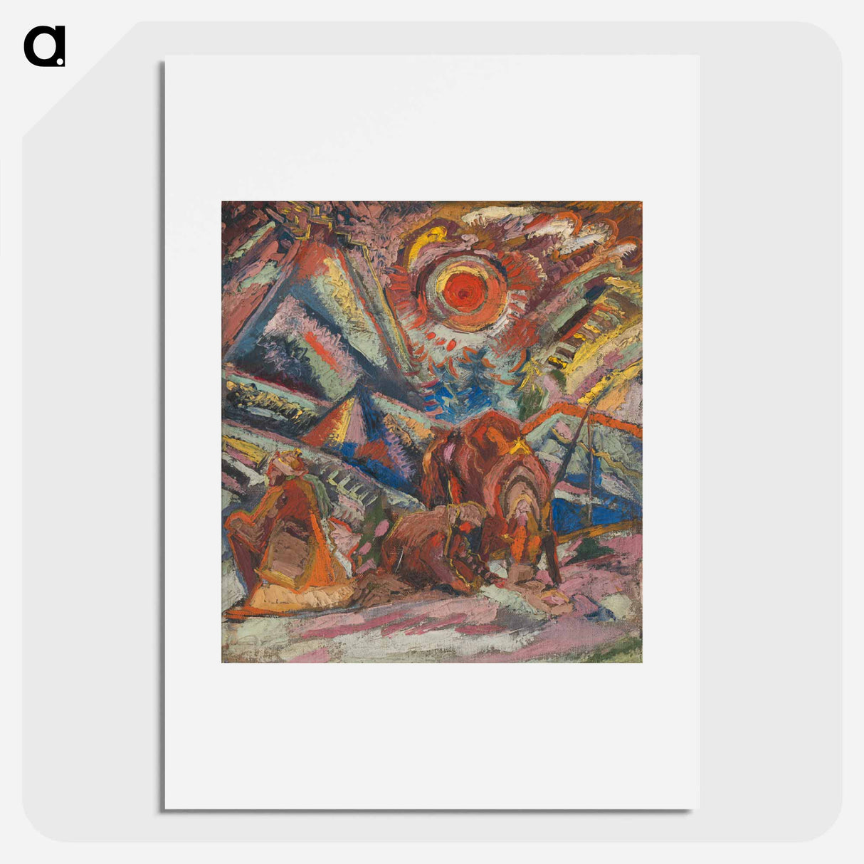 A rest - アーノルド ピーター ワイズ クビンチャン Poster.