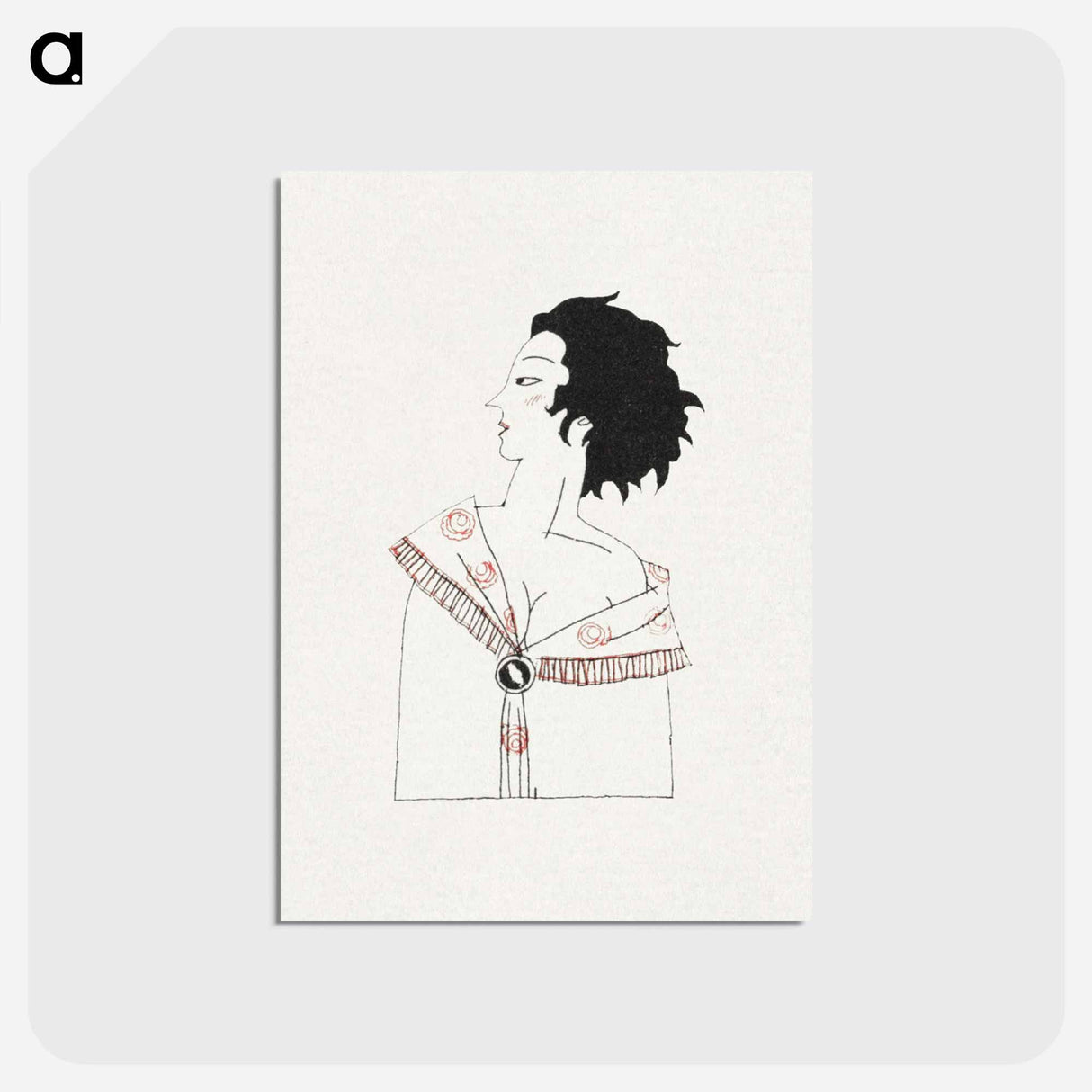 アートポストカード-Les Gorgerettes
- シャルル マルタン Postcard.