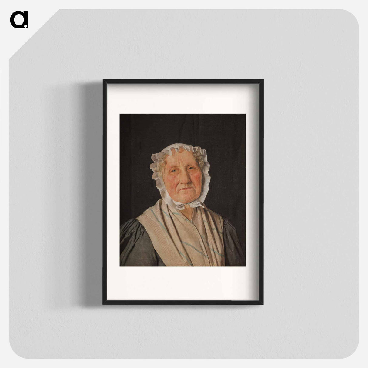 Inger Margrethe Høyen, born Schrøder.The art historian N.L.Høyen's mother - クリステン ケプケ Poster.