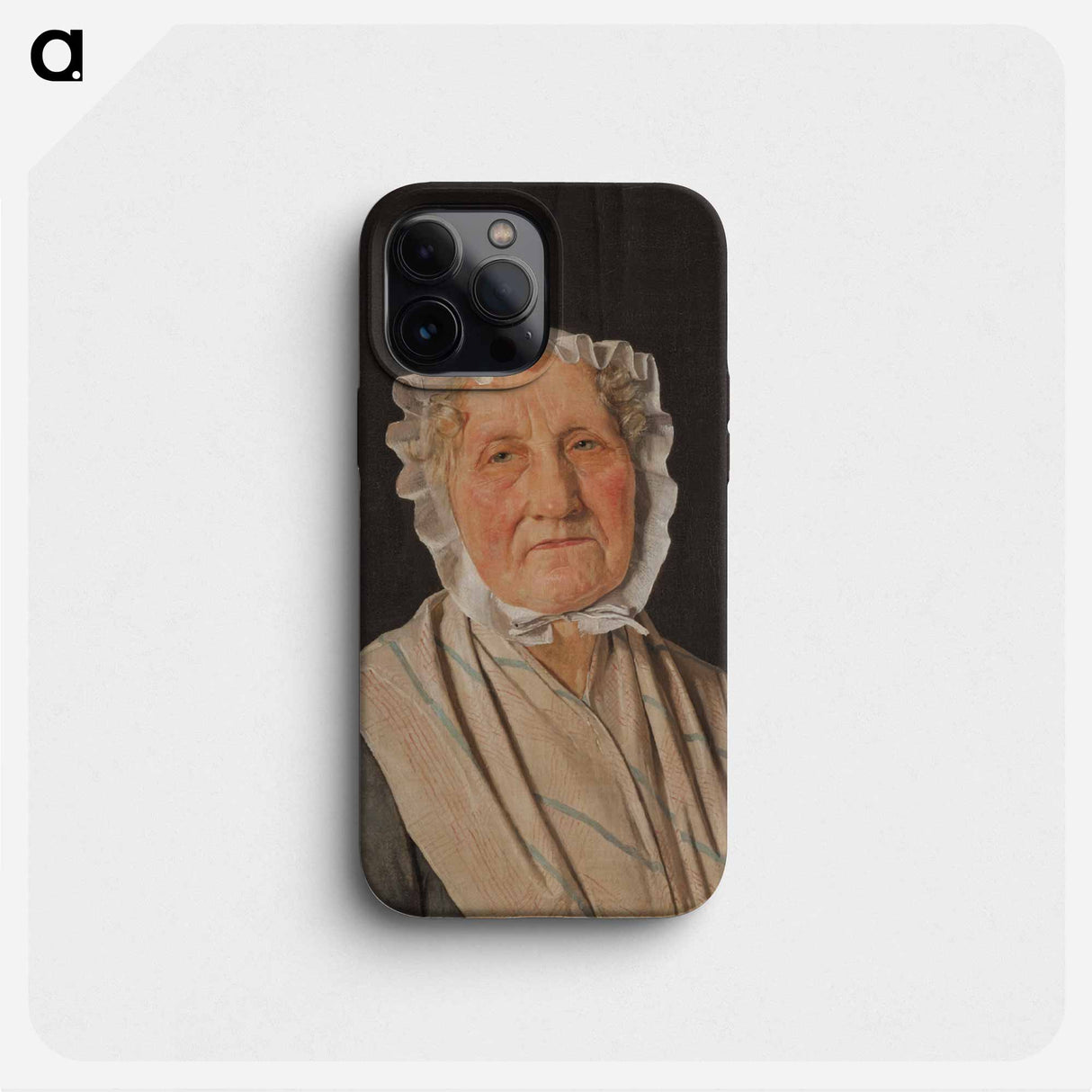 Inger Margrethe Høyen, born Schrøder.The art historian N.L.Høyen's mother - クリステン ケプケ Phone Case.