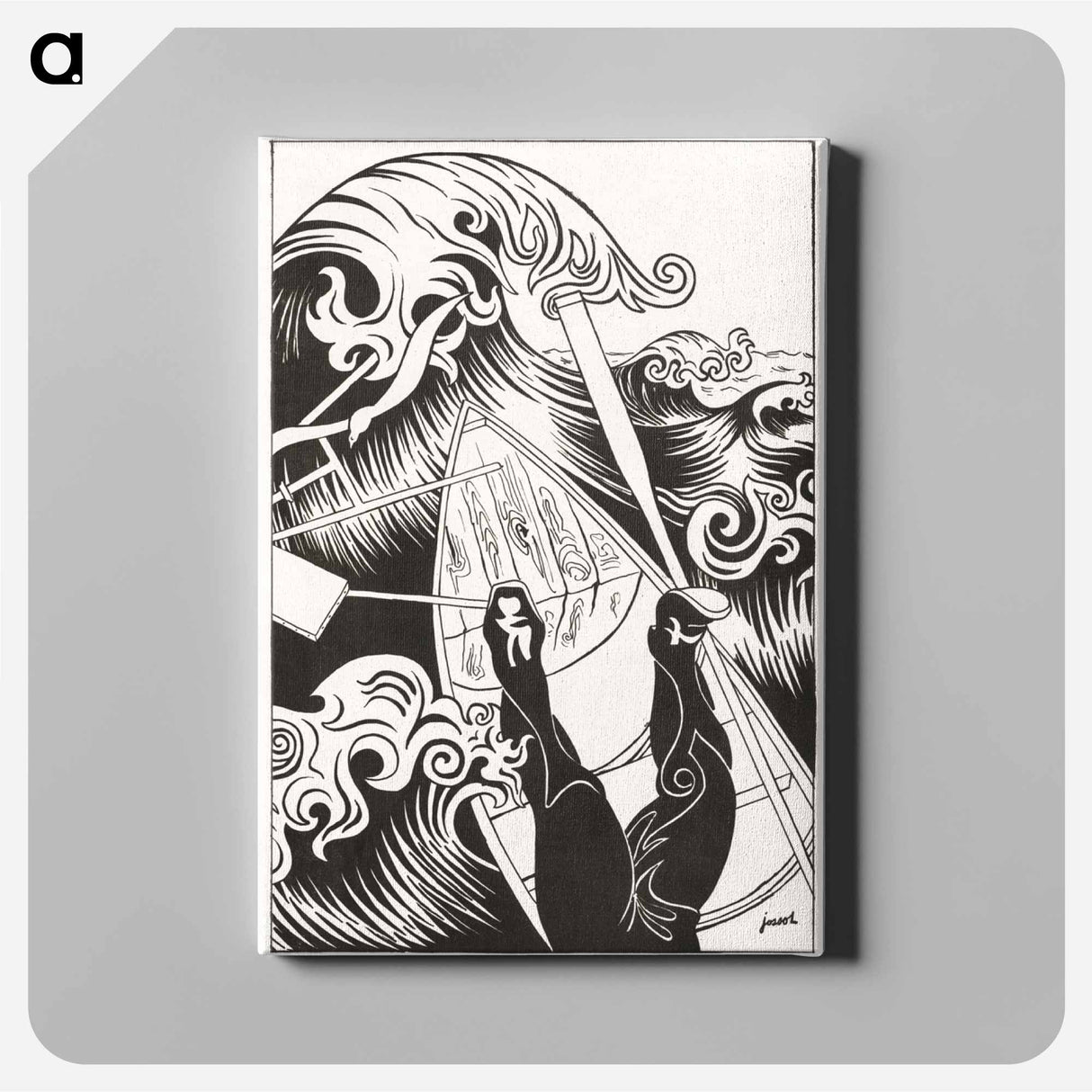 アートパネル-The Wave
- クリーブランド美術館 Canvas.