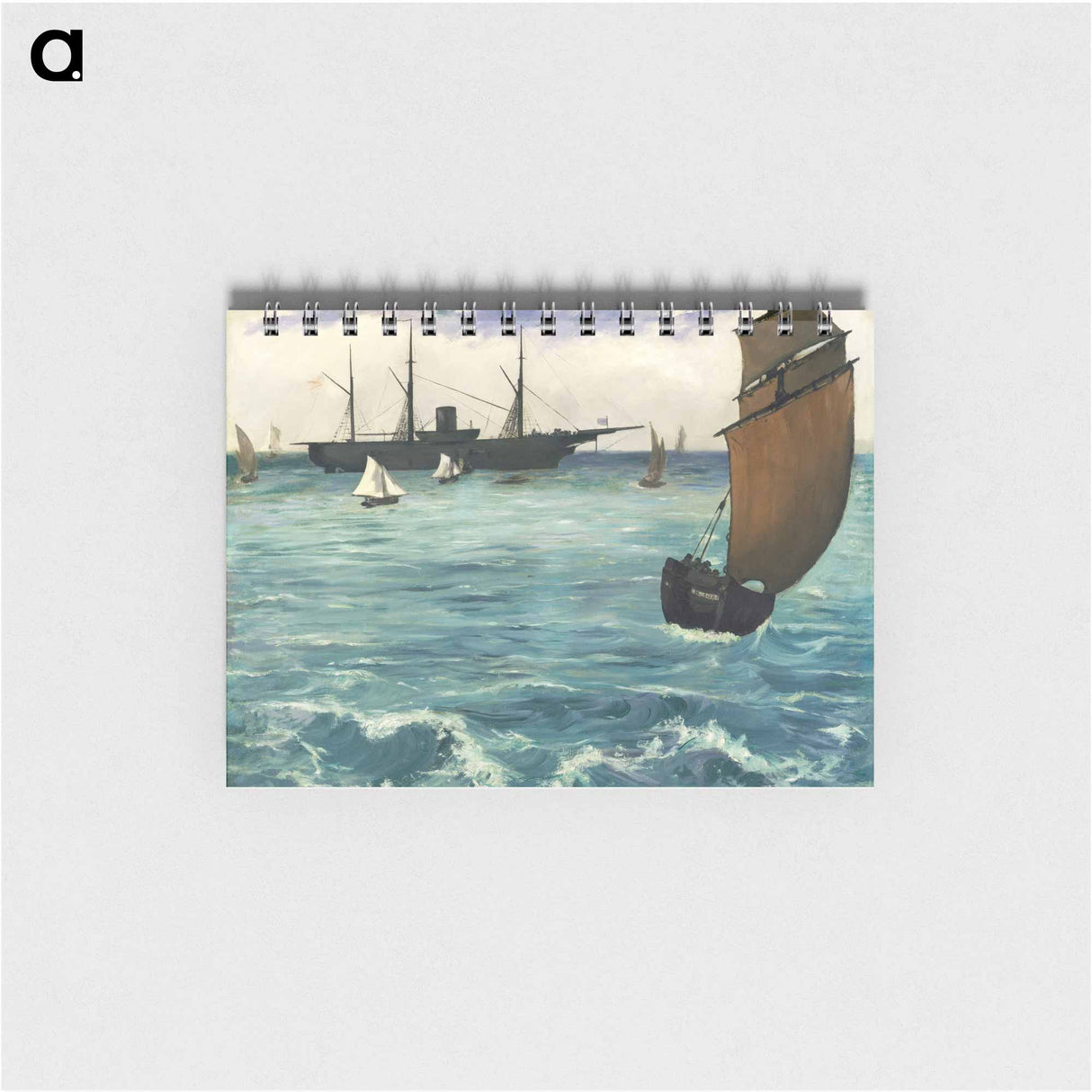 Kearsarge at Boulogne - エドゥアール マネ Memo.