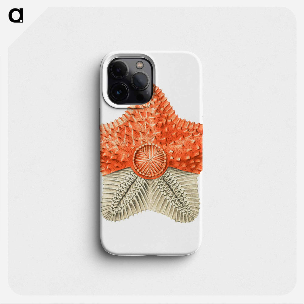 Vintage starfish marine life illustration - エルンスト ヘッケル Phone Case.