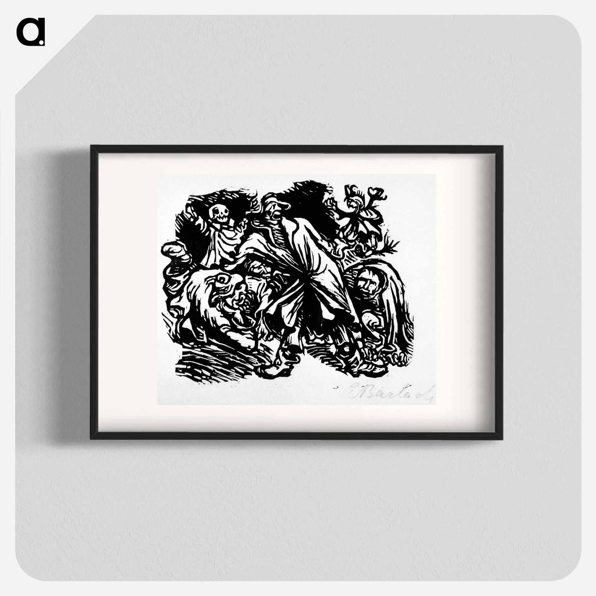 The Puppeteer - エルンスト ハインリヒ バルラッハ Poster.