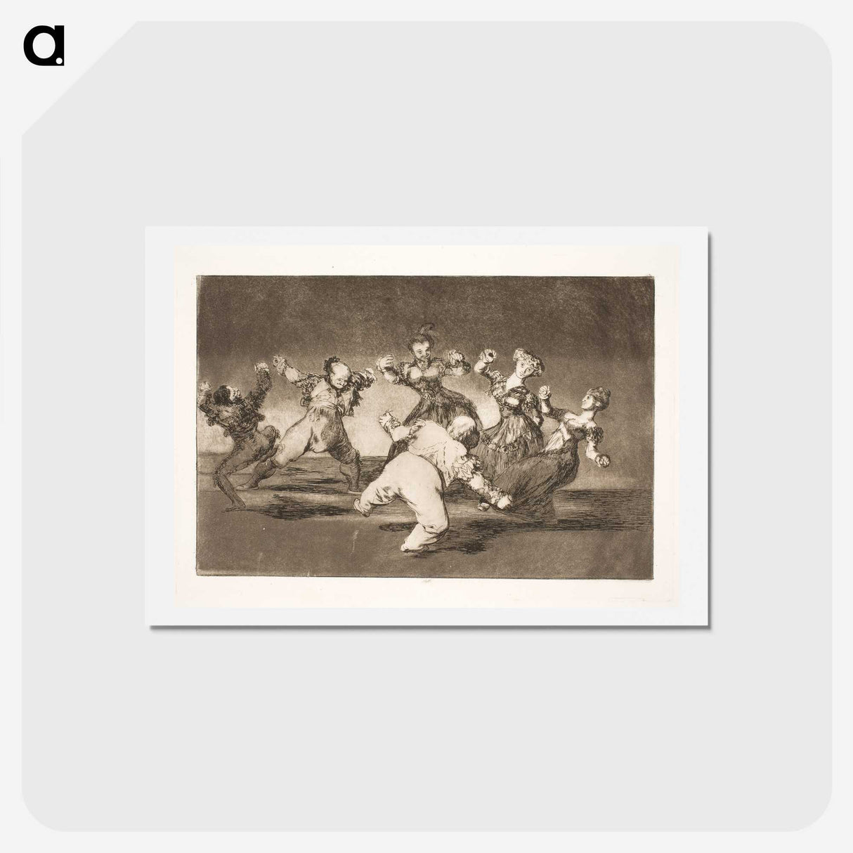 1-34_Francisco-de-Goya_hagaki