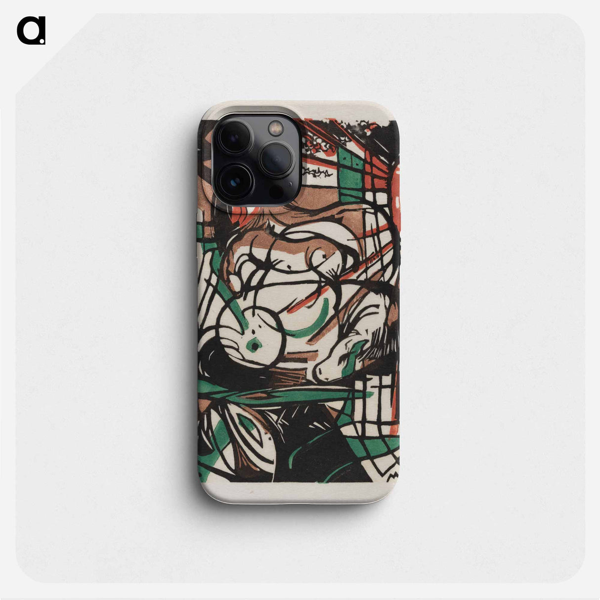Original public domain image from Los Angeles County Museum of Art - Franz Marc Phone Case.