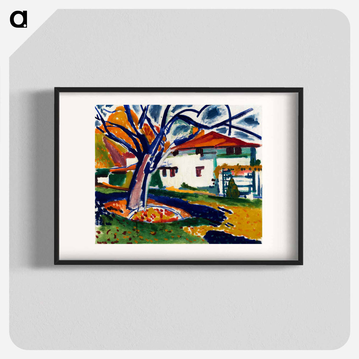 Blue Trees - ヘンリー ライマン サイエン Poster.