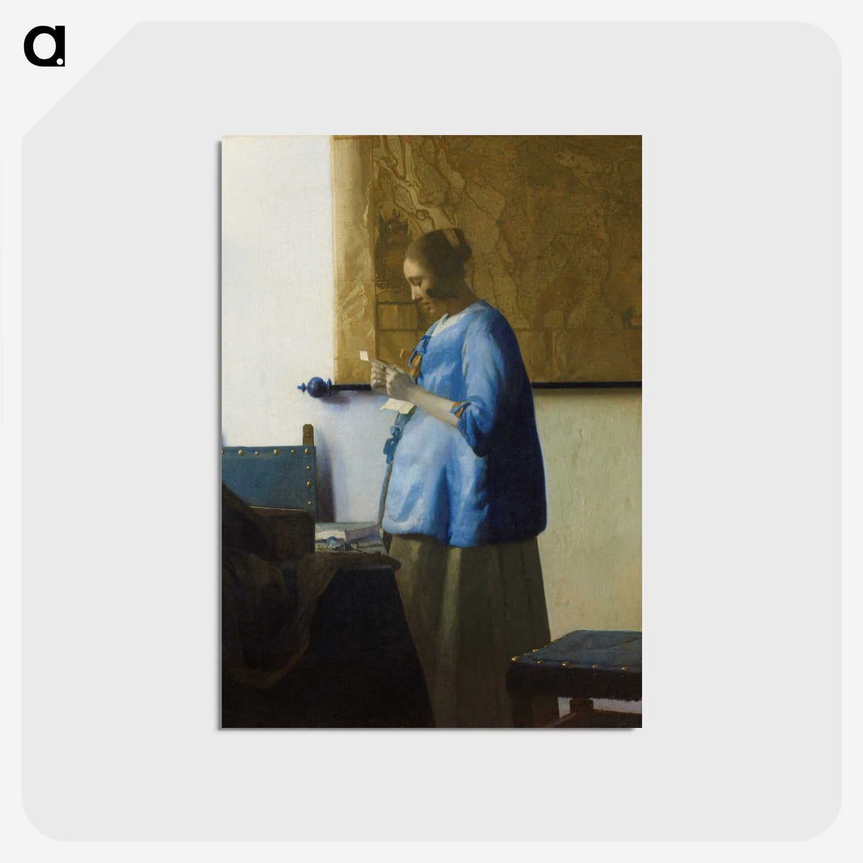 1-34_Johannes-Vermeer_postcard
