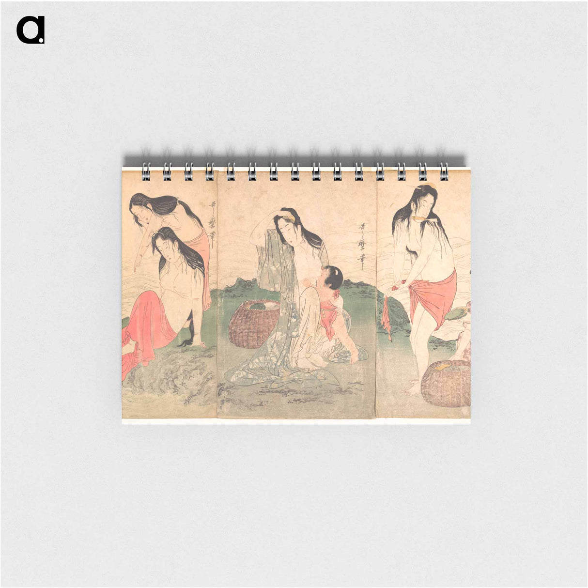 The Awabi Fishers - 喜多川 歌麿 Memo.