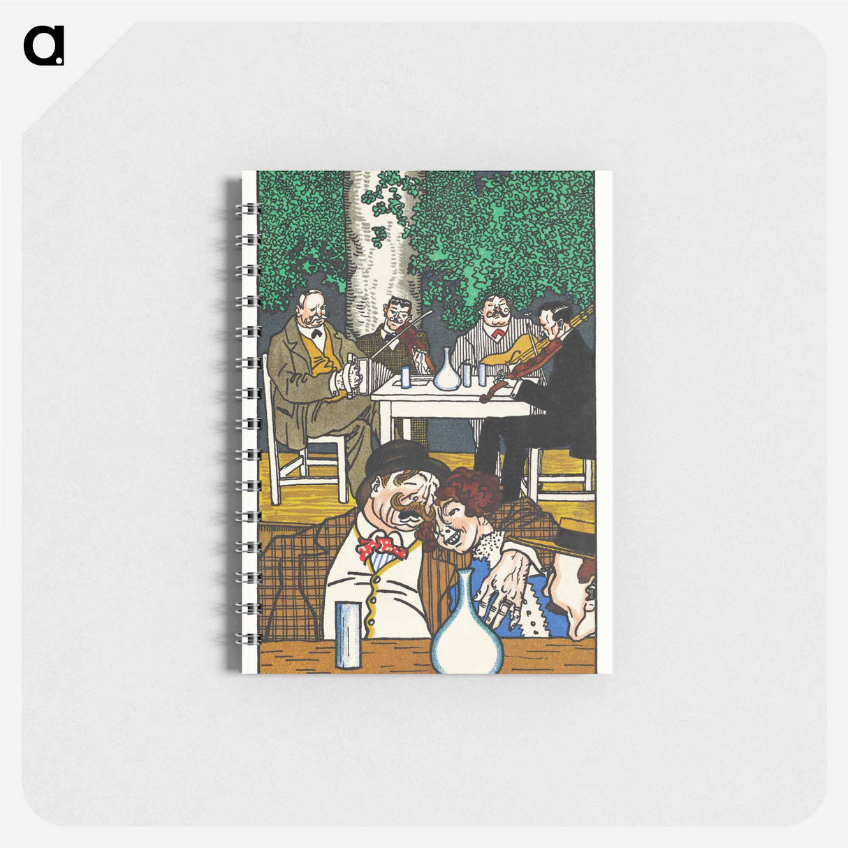 At the Heuriger - モリツ ユング Memo.