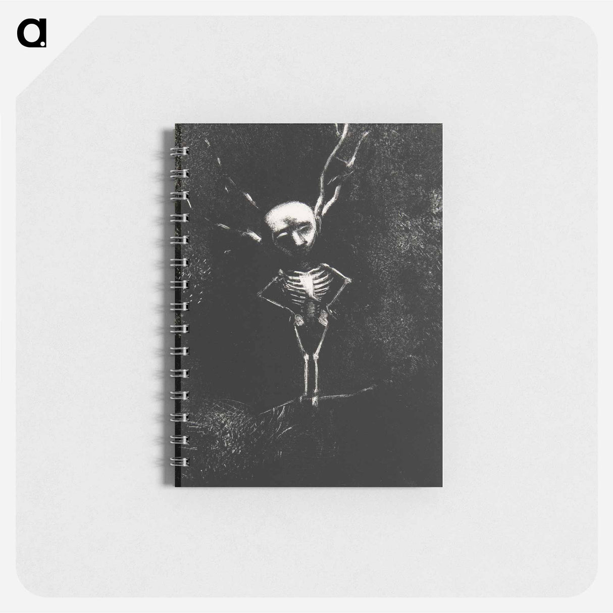 In the Maze of Branches the Pale Figure Appeared - オディロン ルドン Memo.