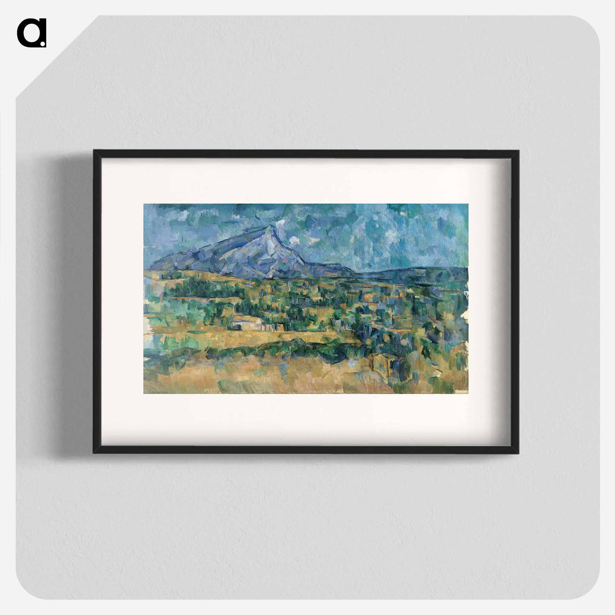 Mont Sainte-Victoire - Paul Cezanne Poster.