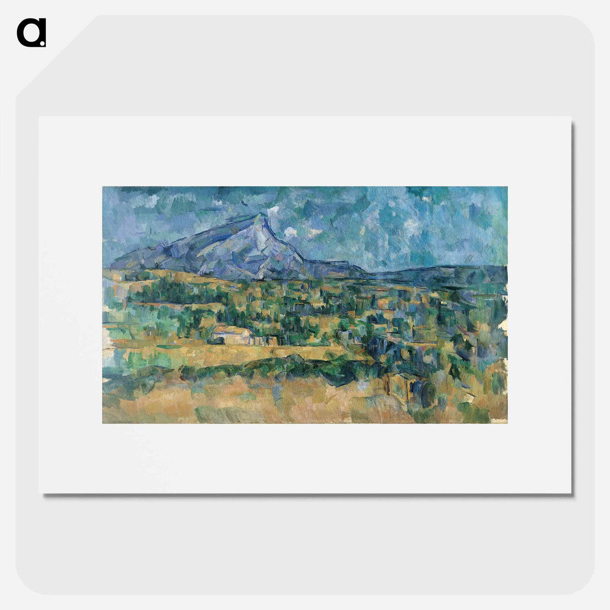 Mont Sainte-Victoire - Paul Cezanne Poster.