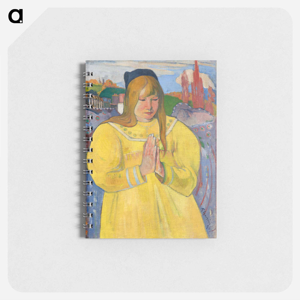 Young Christian Girl - ポール ゴーギャン Memo.