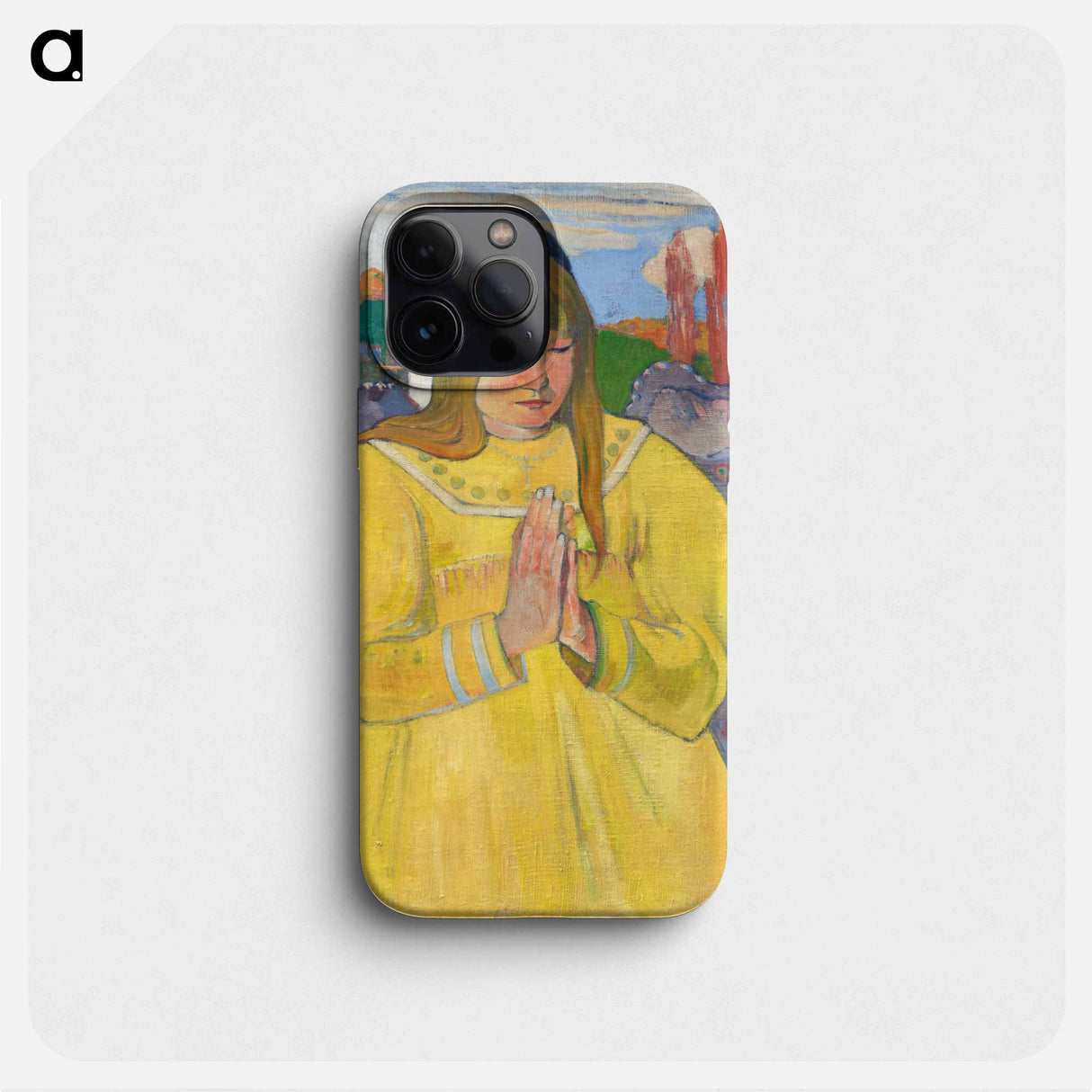 Young Christian Girl - Paul Gauguin Phone Case.