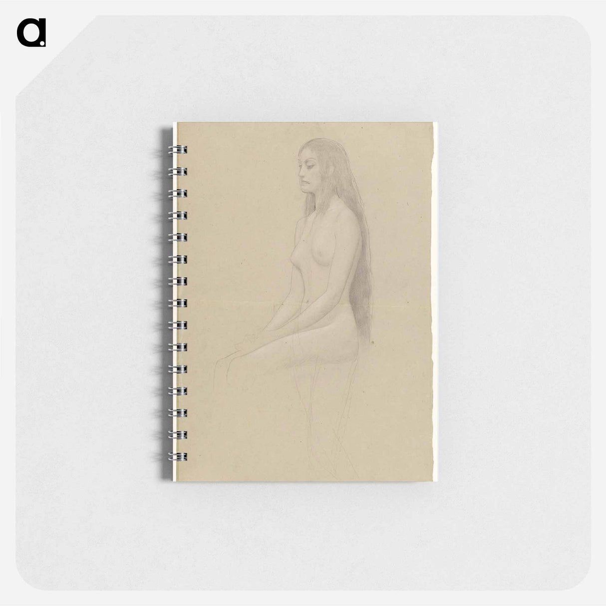 アートメモ帳-Seated Female Nude
- ウィーン博物館 Memo.