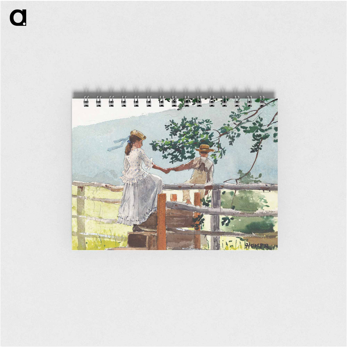 On the Stile - ウィンスロー ホーマー Memo.