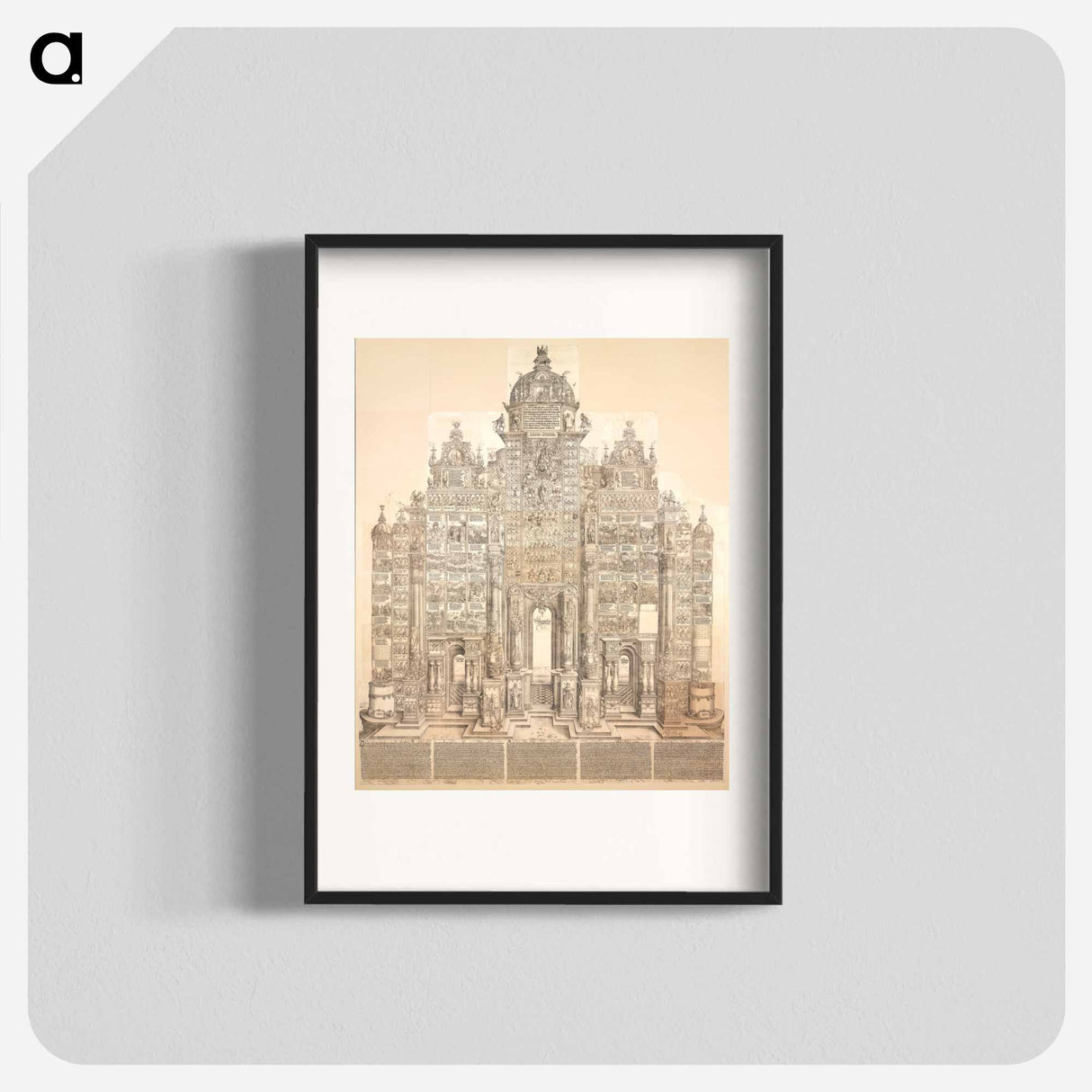 Honorary sport of Emperor Maximilian the 1st - アルブレヒト デューラー Poster.