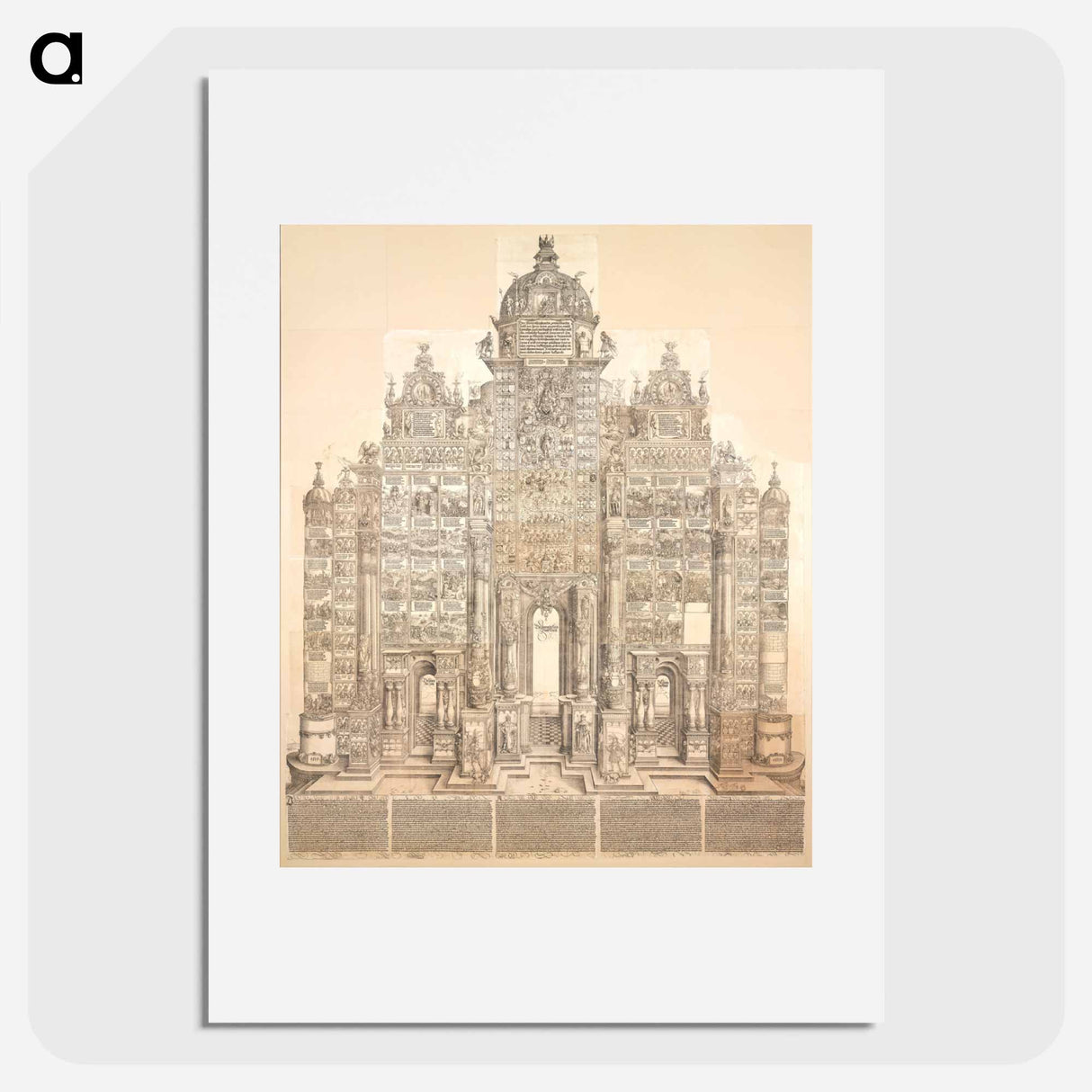 Honorary sport of Emperor Maximilian the 1st - アルブレヒト デューラー Poster.