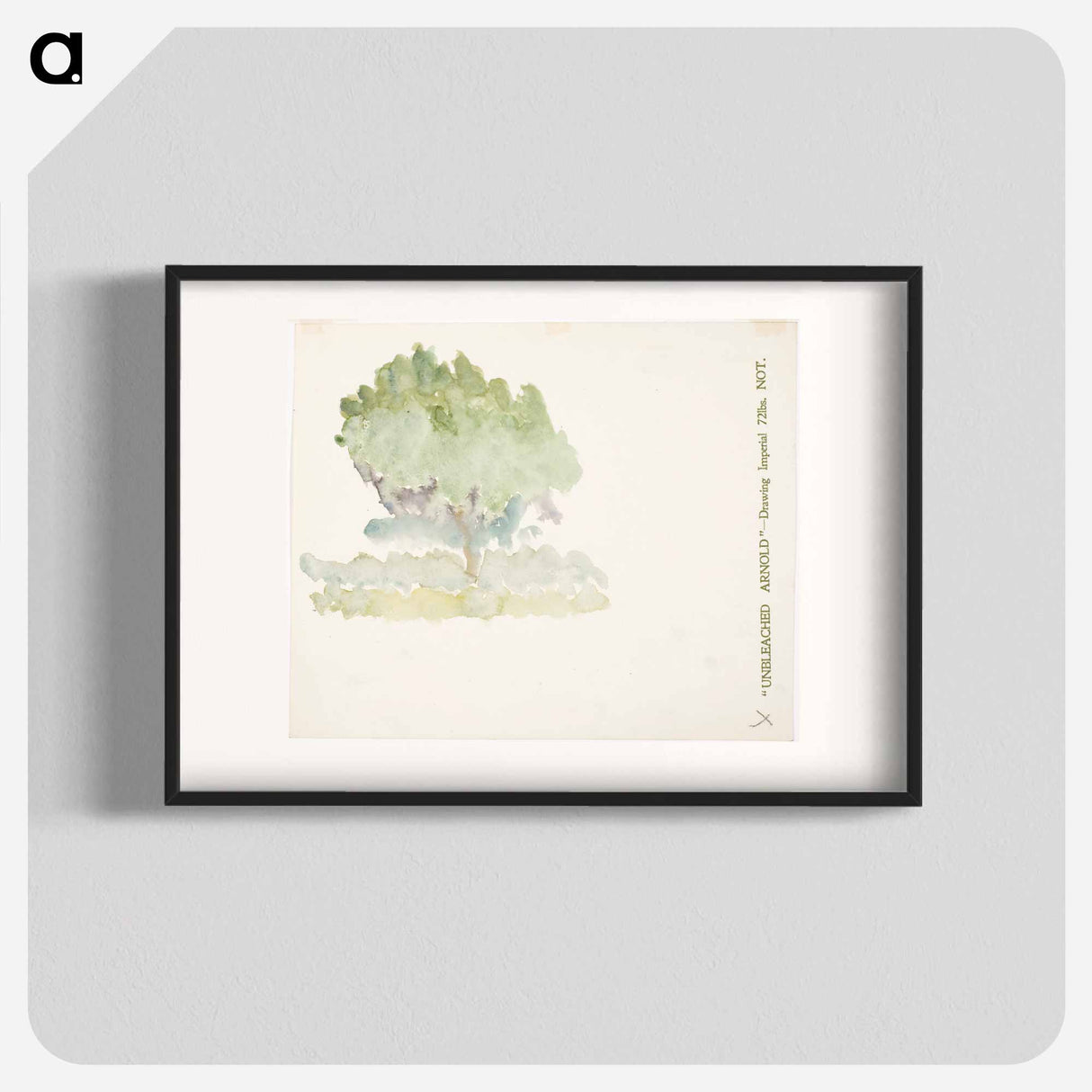 Puuharjoitelma - アルフレッド ウィリアム フィンチ Poster.