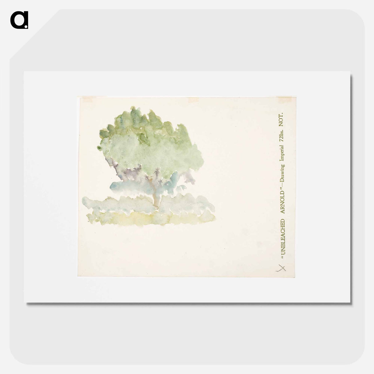 Puuharjoitelma - アルフレッド ウィリアム フィンチ Poster.