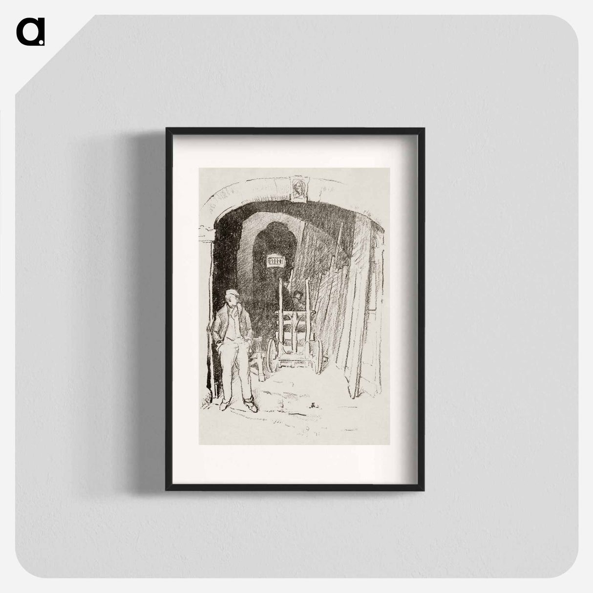 The Wood Sawyer - 不思議の国のアリス Poster.