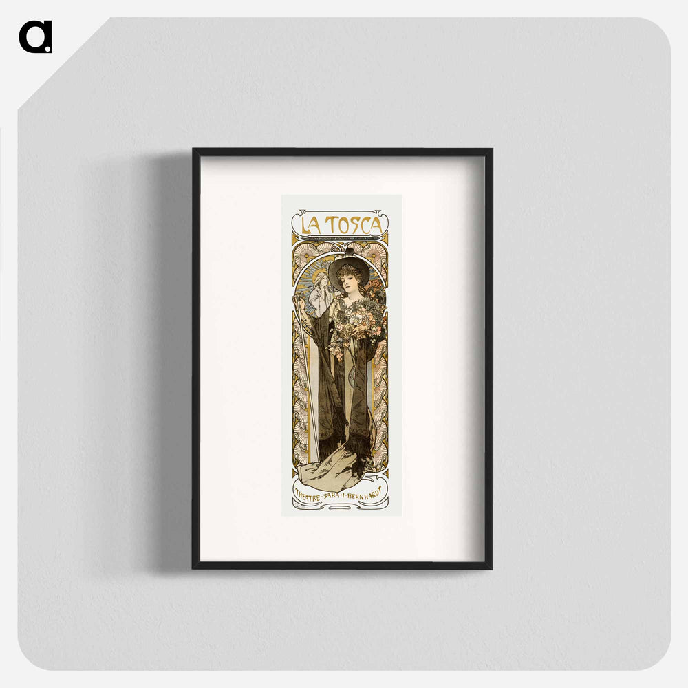 La Tosca - Alphonse Mucha Poster.