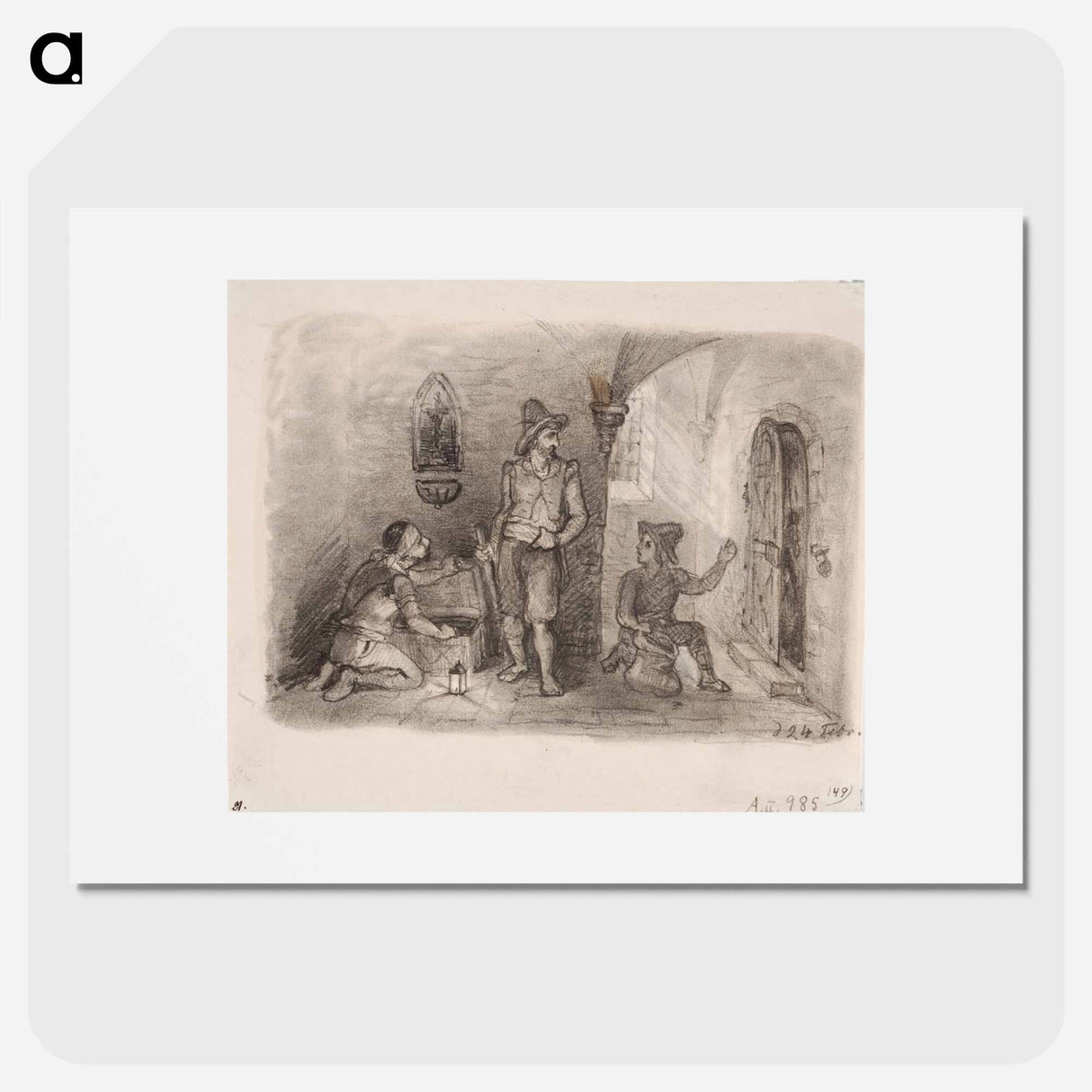 Kolme kirkkoon murtautunutta varasta - アンダース エクマン Poster.