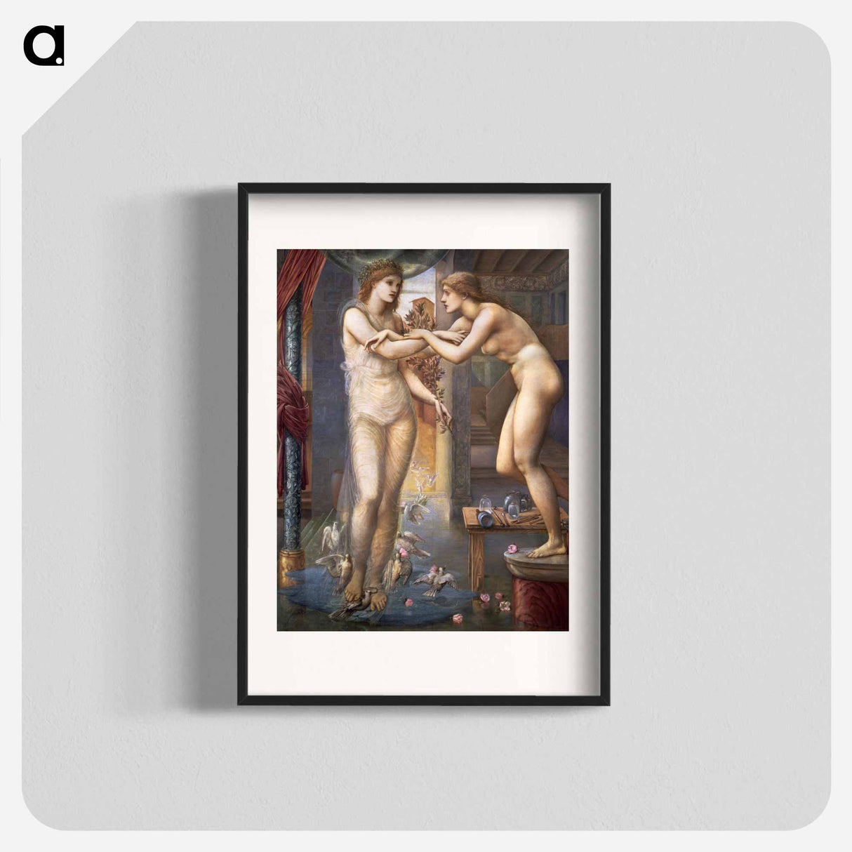 Pygmalion and the Image - The Godhead Fires - エドワード バーン ジョーンズ Poster.