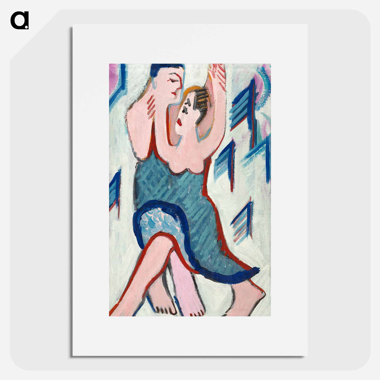 Untitled - Ernst Ludwig Kirchner Poster.