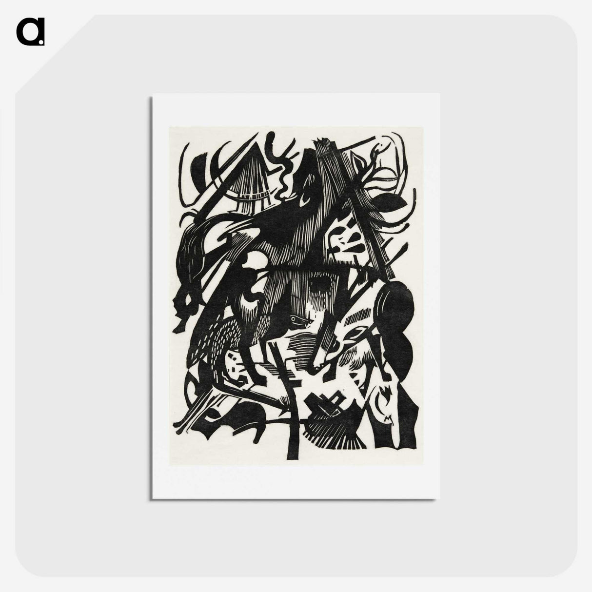 1-35_Franz-Marc_hagaki