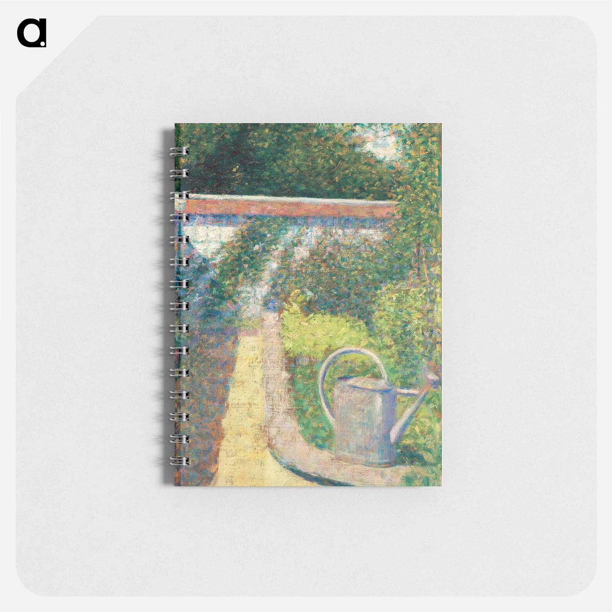 The Watering Can–Garden at Le Raincy - ジョルジュ スーラ Memo.