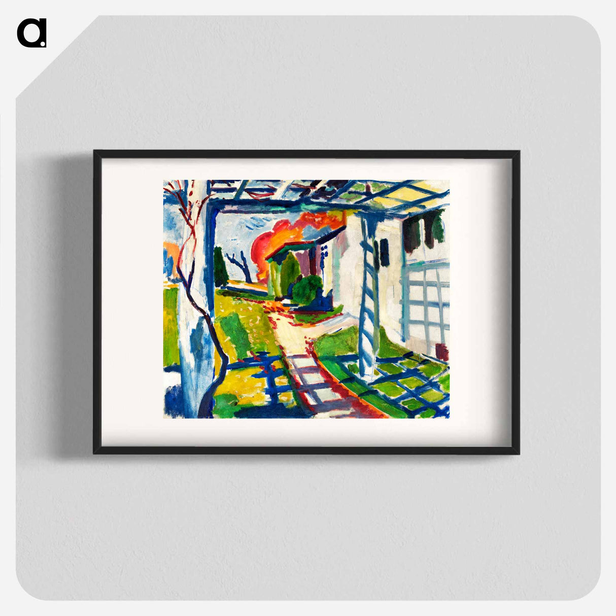 Grape Arbor - ヘンリー ライマン サイエン Poster.