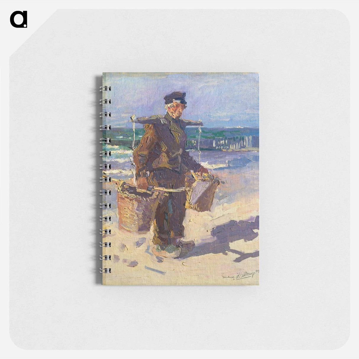 Sailing boats off the coast of Domburg - ヤン・トゥーロップ Memo.