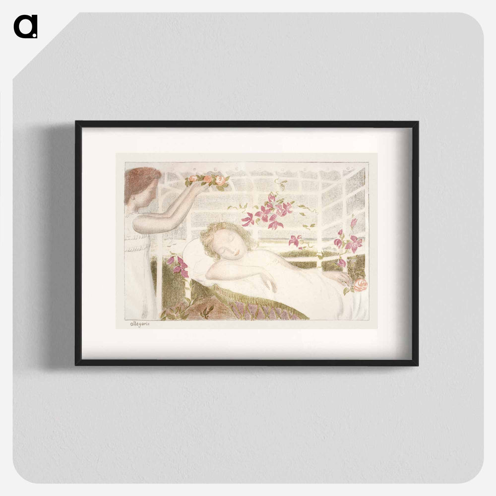 Allegory - Maurice Denis Poster.